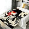 Music D-David Bowie Throw Flannel Blanket Perfect for Sofa Office Bed Travel Sleep Read Relax Camping Four Season Use