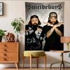 Sänger SSuicideboy Anime Wandteppich Indischer Buddha Wanddekoration Hexerei Bohemian Hippie Wandbehang Laken