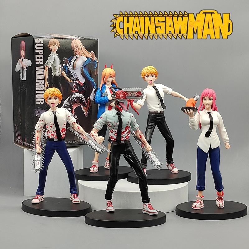 Kettensägenmann-Figur, Modellpuppe, Spielzeug, Weihnachtsgeschenk für Kinder, Denji Power Pochita Makima