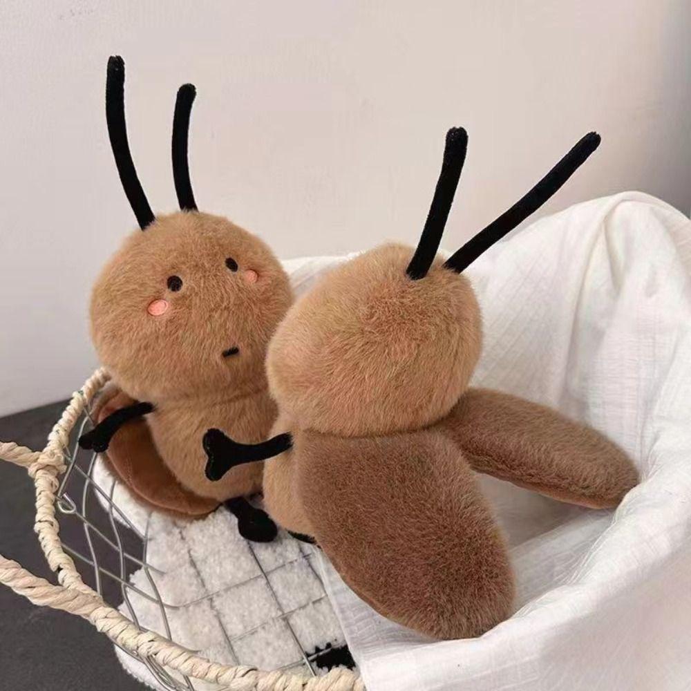 Rain Cockroach Plush Doll Parody Cockroach Plush Toy Decoration Cockroach Stuff Toy Christmas Gift