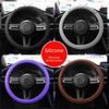 Anti-Slip Texture Anti-Slip Steering Cover Breathable Steering Grip  Car Steering
