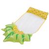 Water Hammock Float Lounger Pineapple Fruit Pattern Foldable Multifunction Inflatable Float Lounger