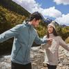 Columbia Hiking Commute Waterproof And Windproof To Keep Warm Windbreaker Jacket Unisex Blue XE5418-031