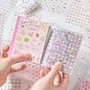 32-Piece Mini Cute Cartoon Label Stickers, Adorable Cartoon Patterns for Journal Marking & File Classification