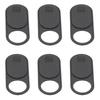 6PCS Car Camera Sliding Protection Cover Interior Cabin Camera Cover Replacement For Tesla Model 3