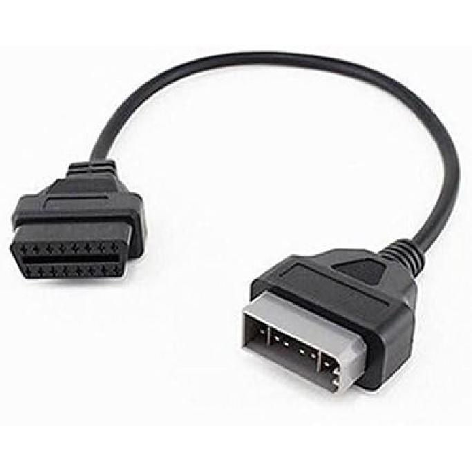 

Eaglerich 14Pin to 16PIN OBD1 OBD2 Cable for Nissan ELM327 Scanner Extension Adapter Cor OBD II Diagnostic Interface