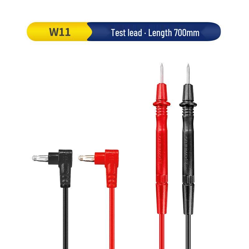 Extra Sharp Stainless Steel Multimeter Test Leads with High Silicone Insulation