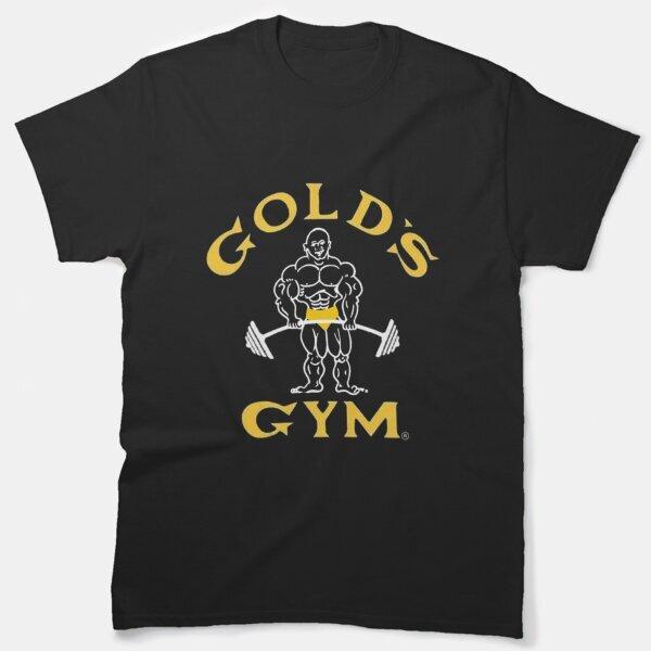 Винтажная золотая футболка Gold Gym Gold Classic, размер США S-5XL, унисекс M