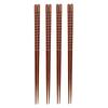 4 Pairs Extra Long Wooden Chopsticks 33cm Cooking Frying Chopsticks Kitchen Restaurant Reusable Chop Sticks For Hot Pot Noodle