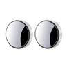Wide Field of View Mirror 1 Pair Car Rearview Blind Spot Mirror, 360 Degree Adjustable Suction Cup Small Auxiliary Round Convex Glass Angle