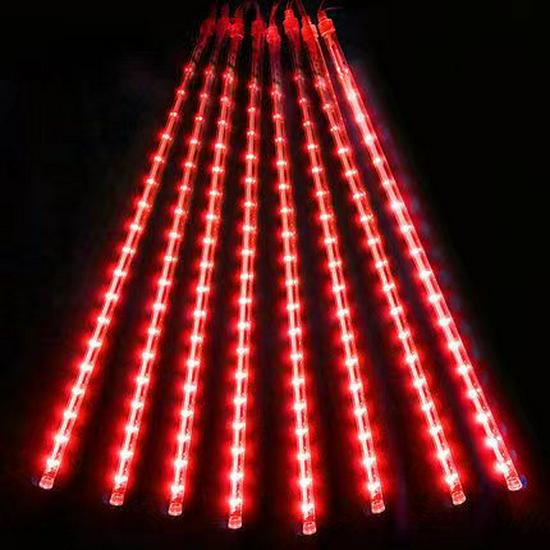 In-Stock Solar LED Meteor Shower Lights - High Brightness, Waterproof Outdoor Starry Sky for Festivals and Courtyards. Remote Control Meteor Shower (with controller)