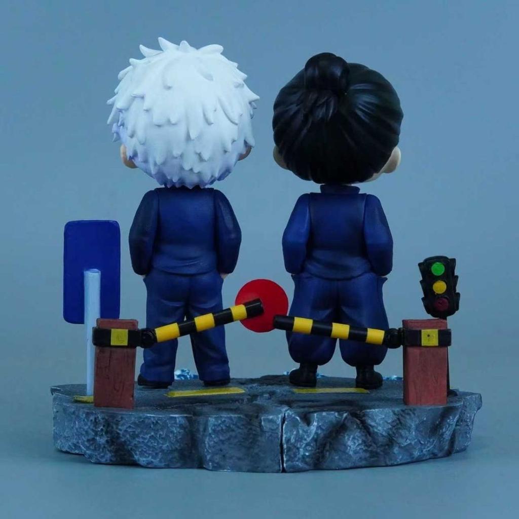 Jujutsu Kaisen Satoru Gojo Scene Ninja Assassin 13cm/5.11Inch Can move Partner PVC Anime enthusiast Figures Battle Playthings Gifts