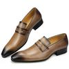 Fashion Luxury Brand Men Shoes Formal Casual Loafer High Quality Vintage Business Office DressParty Genuine Leather Comfortable Hot Sale