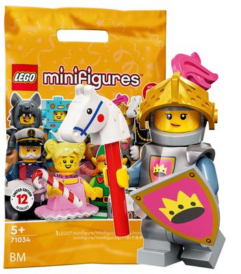 Seria Minifigurek LEGO 23: Rycerz Żółtego Zamku [71034-11]