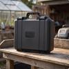 Safeguarding Rigid-Enclosure Portable Tool Box Secure for Technicians, Mechanics