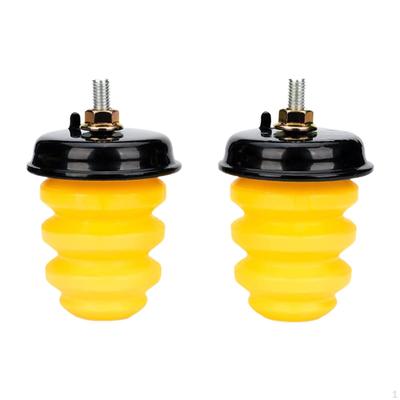 2x Rear Frame Bump Stops 15712438 Jounce Snubber Parts Rubber with Nuts Easy Installation