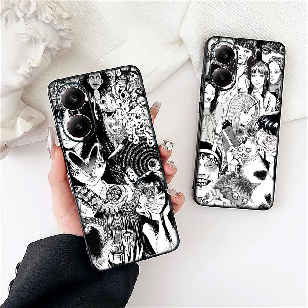 Tomie Comics Junji Poster Ito Phone Case for Xiaomi Poco C85 C65 C75 X7 X6 M6 M8 F7 F8 Ultra F6 Pro Protective Cover