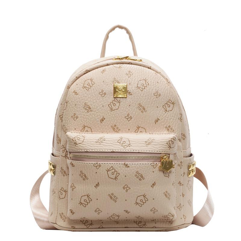 Fashion Going Out Commuting Backpack New Female College Student Backpack Large Capacity Schoolbag Travel Bag