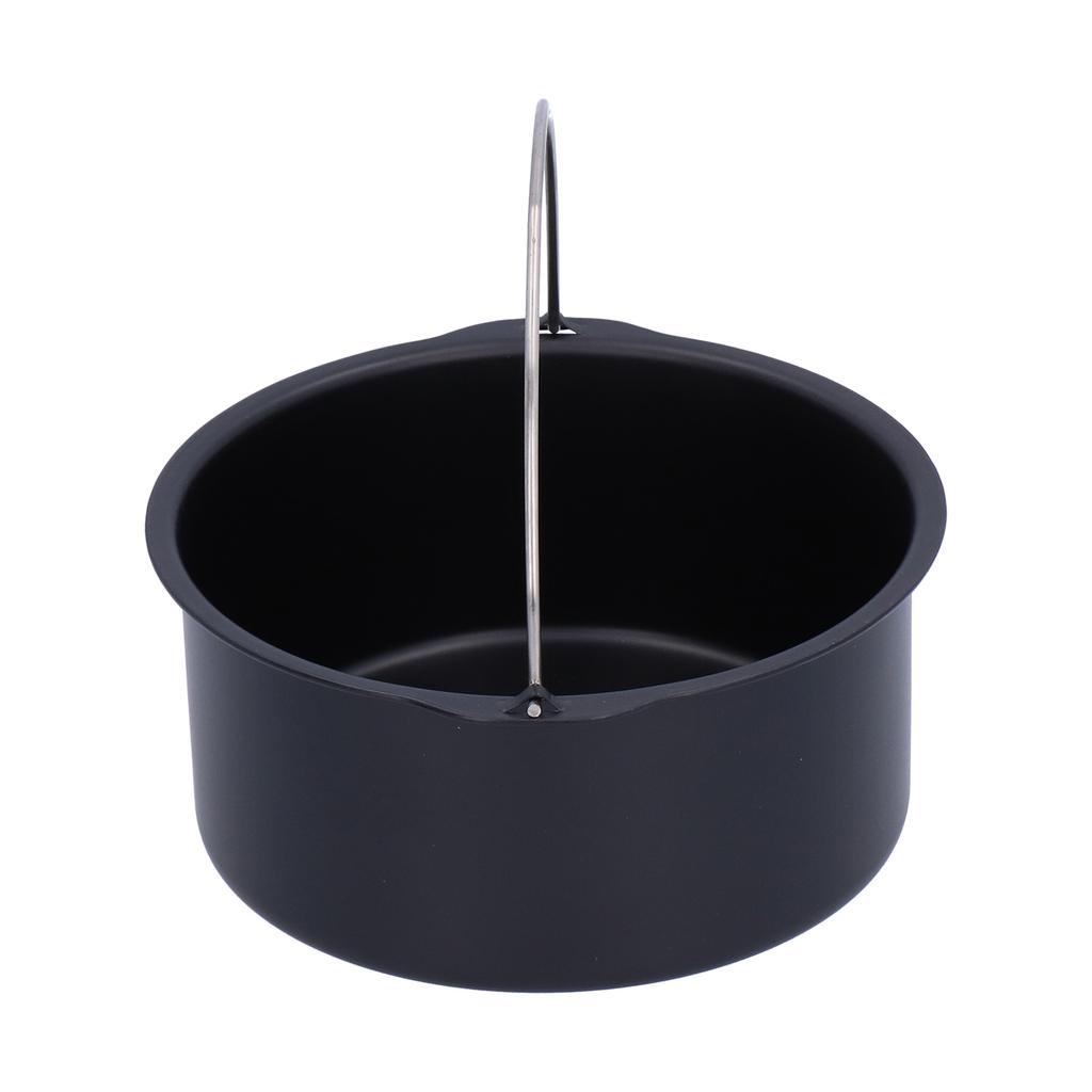 Akcesoria do frytkownicy, beczka do ciasta, patelnia do pizzy, forma do pieczenia domowego, blacha do pieczenia ciasta, narzędzie kuchenne 7 cali