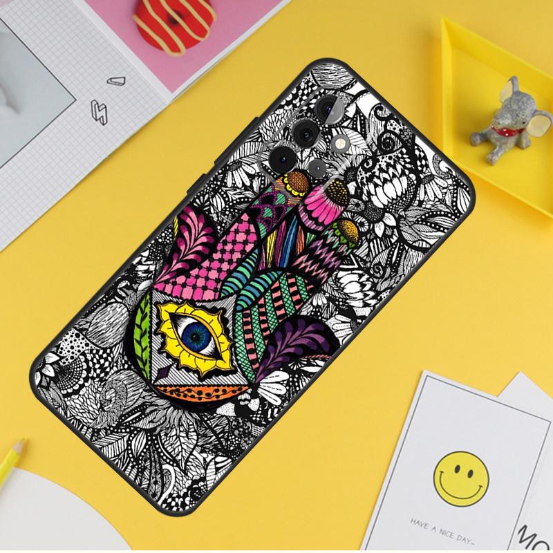 

Hamsa Hand of Fatima Case For Samsung Galaxy A36 A16 A56 A06 A54 A34 A14 A13 A53 A12 A22 A32 A52 A35 A17 A15 A55 Samsung A52S 5G