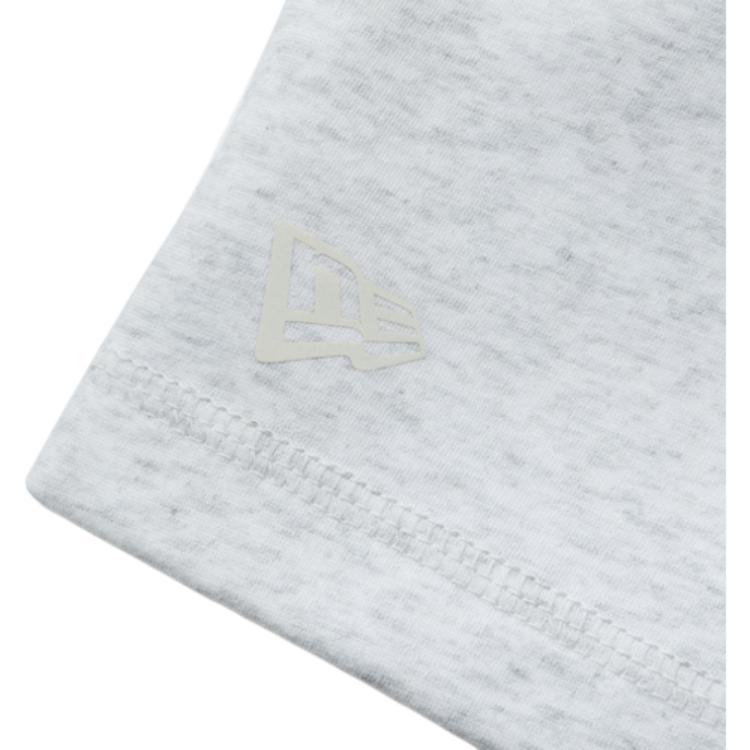 New Era SS22 Minimalist Fleece Loose Mid-Rise Shorts Unisex shorts Gray White 13086464