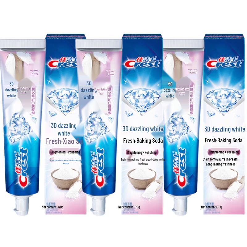 Crest 3D White Baking Soda Toothpaste
