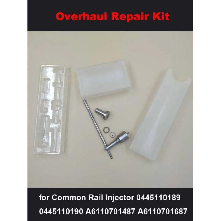 Injector Overhaul Repair Kits Nozzle DSLA154P1320 0433175395 Valve F00VC01051 For Benz Injector 0445110189/190 A6110701487/687
