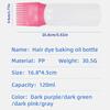 Shampoo Brush Empty Hair Shampoo Bottle With Comb Teeth Salon Treatment Oil Perm Dye Bottle Color Plastic Dry Cleaning Bottle