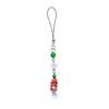 Handmade Keychain Colorful Star Pendant Phone Chain Christmas Tree Beaded Strap