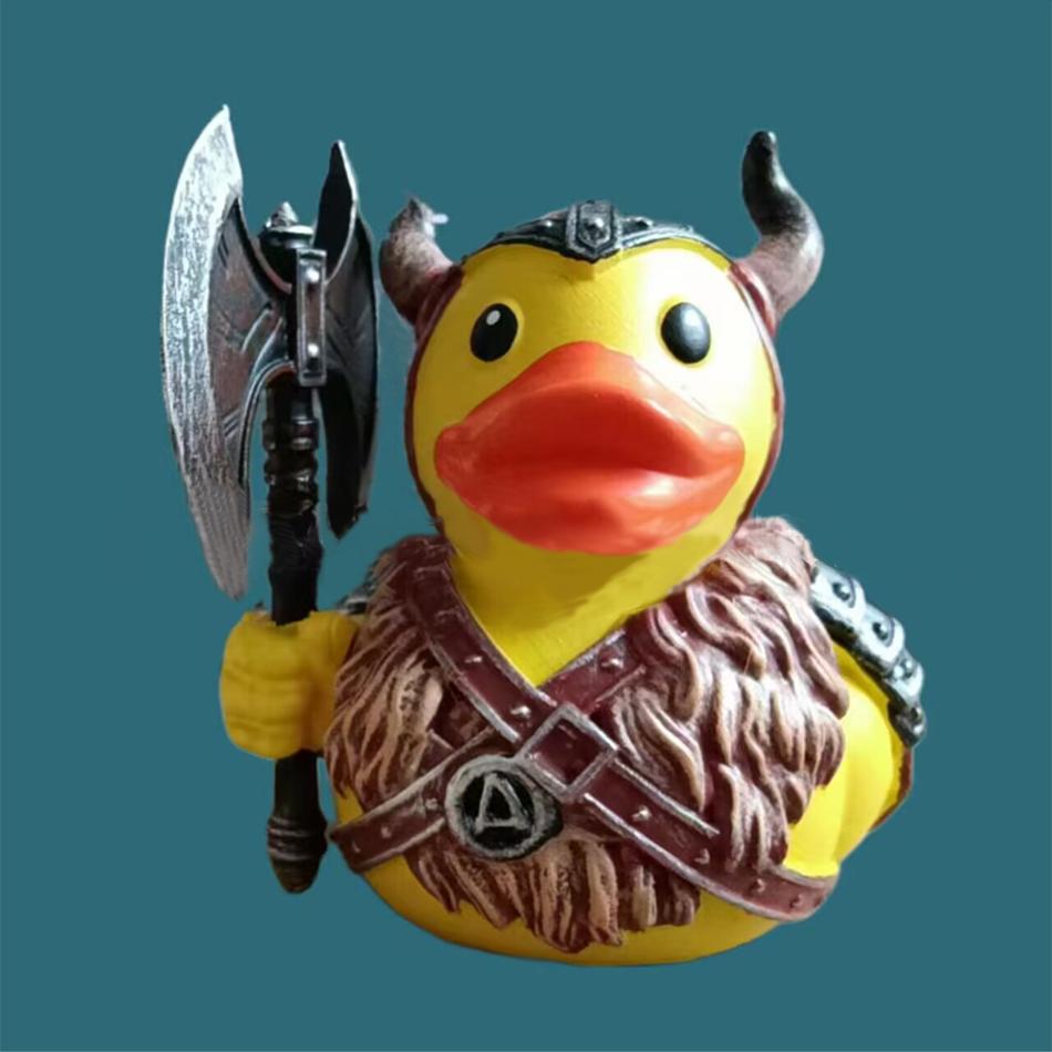 New Princess Duck Anime Character Classic Movie Character Duck Image Warrior Duck Art Gift