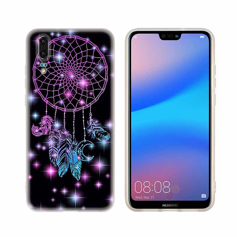 Dream Catcher Mandala Chakra TPU Soft Phone Case For Huawei P50 P40 P30 P20 Pro Lite P30lite P50lite P Samrt Z 2020 2019 Cover