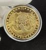 4cm Zodiac Souvenir Coin Collectible Physical Collection Lucky Metal Antique Home Decorations
