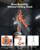 Manual Lever Chain Hoist, 1T 1000KG Capacity Heavy Duty Come Along, 3M Lift G80 Alloy Steel Chain With Dual Pawl Mechanical Brake, 360° Rotating