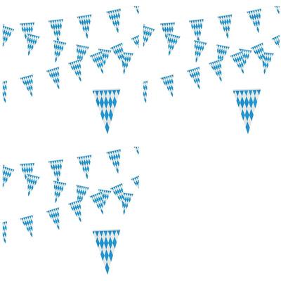 2025 Trend 3 Stück 10M Bayerische Girlanden Dekoration Oktoberfest Deko Bayern Party Oktoberfest Wimpelkette