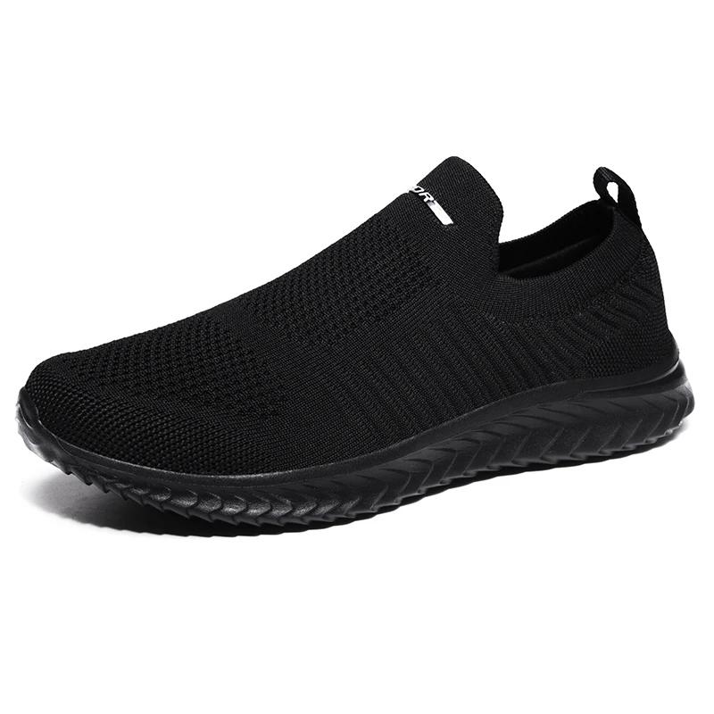 Fashion Men Women Shoes Mesh Men Shoes Lightweight Comfortable Men's Sneakers 2025 Autumn Fashion Slip On Flats Couple  Shoes Loafers