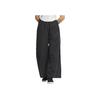 Adidas Striped High-Waisted Loose Straight-Leg Retro Sports Long Pants Women Bottoms Black JJ1097