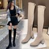 New High Boots Female Winter Boots Women Over The Knee Boots Stretch Sexy Bootas Khaki Women Bootas Zlah Women Shoes