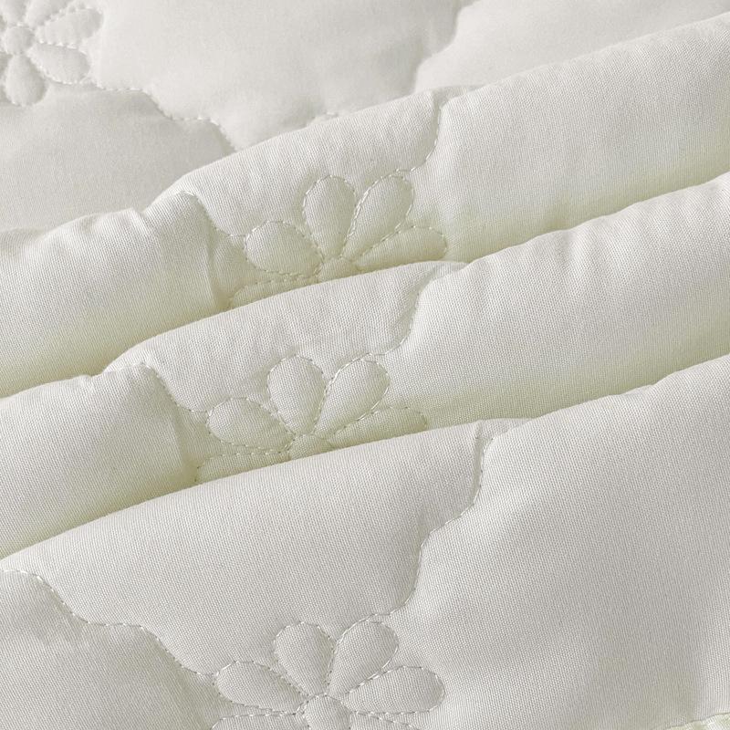 Klasse A Hautfreundlicher Waschbarer Baumwoll-Quilt-Bettrock: Dickes rutschfestes Rüschenlaken, Vier-Jahreszeiten-Universal-Schmutzschutz