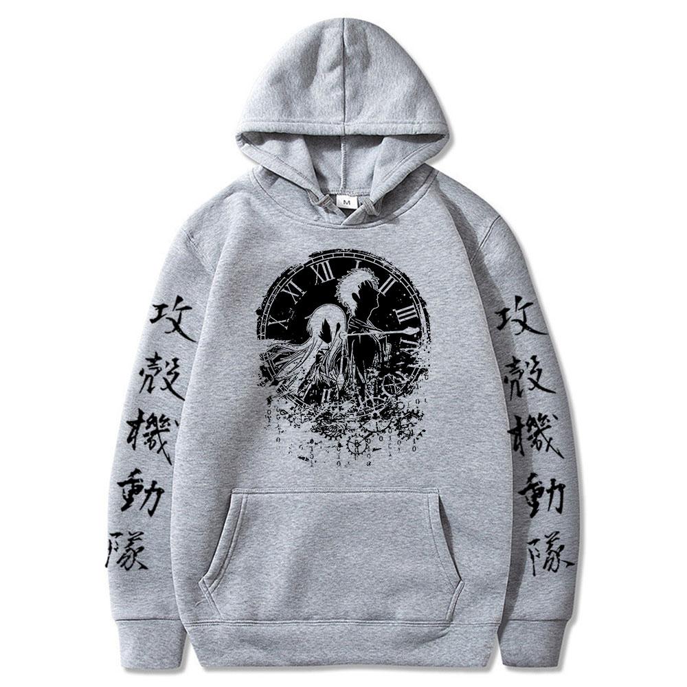 Steins Gate Anime Hoodie Men Women Fashion Long Sleeve Sweatshirts Manga Okabe Rintarou Makise Kurisu Oversized Clothes