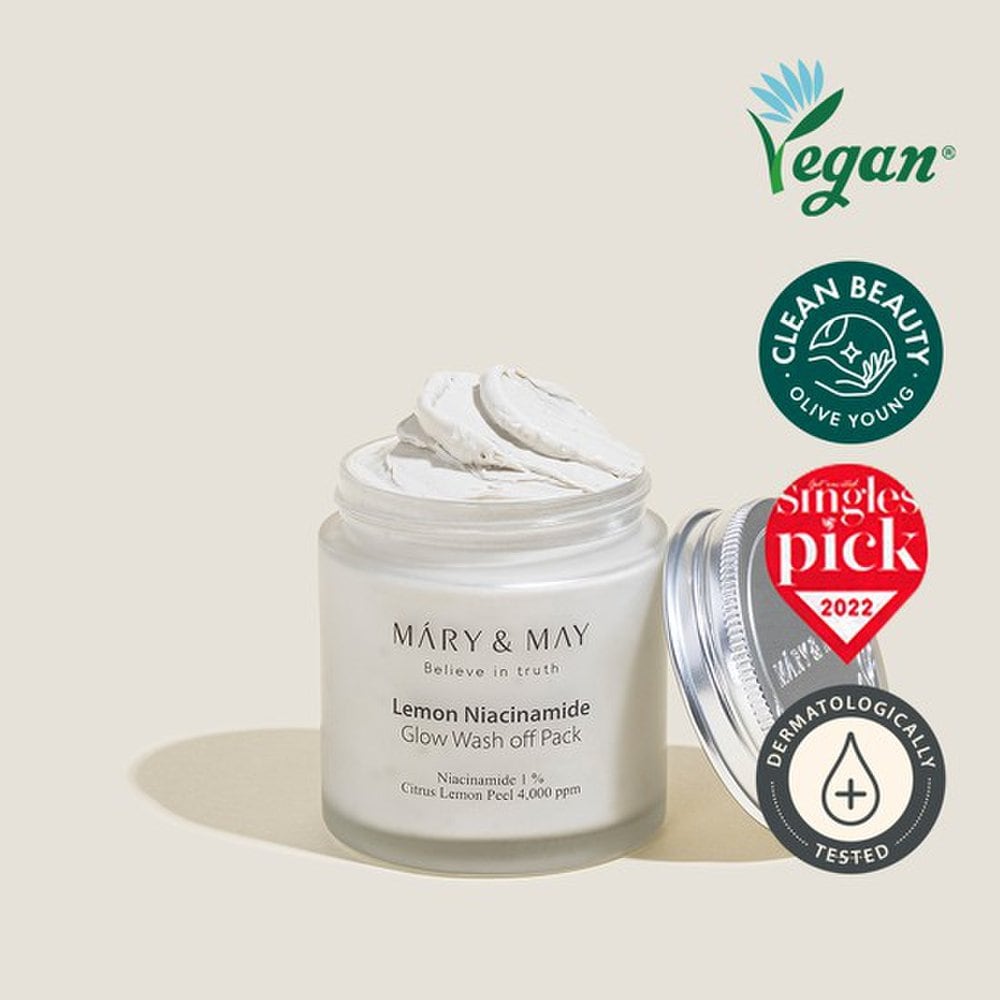 

Mary&May Lemon Niacinamide Wash-Off Pack 125g