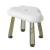Cloud Light Luxury Chair Strong Load-bearing Capacity Wide Seating Area Hallway Ottoman Living Room Plastics Seat for Bedroom