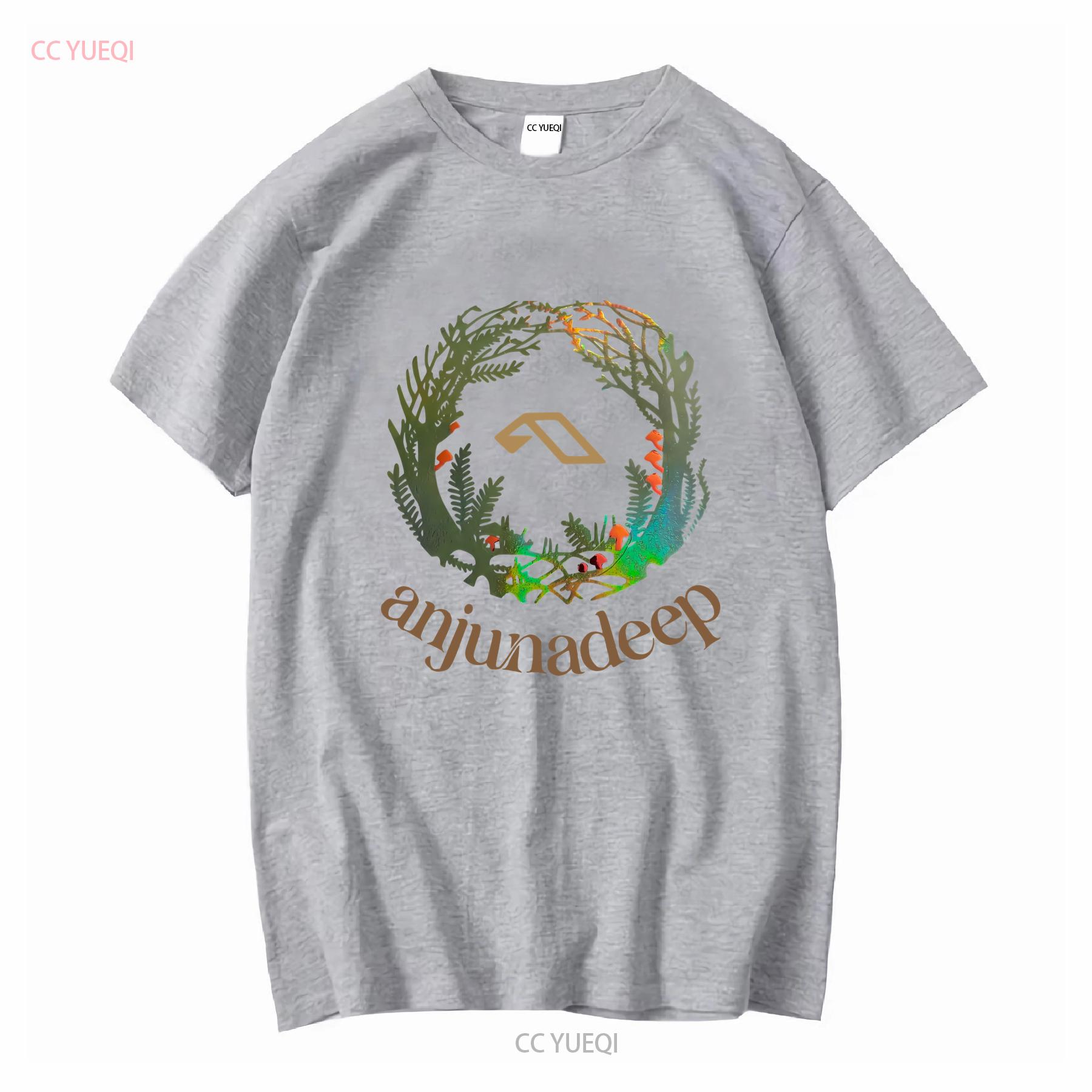 

Anjuna T Shirt Men s Tank Holographic Mushroom Forest Rave Festival EDM Deep House Anjunabeats Anjunadeep Above Beyond vintage 4XL