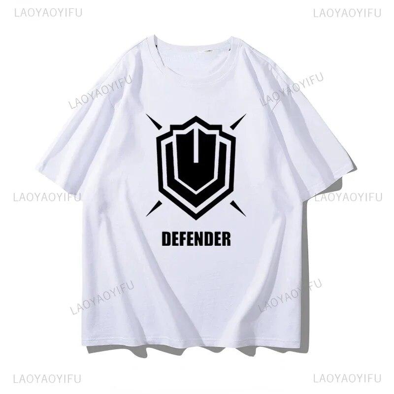 

Топы с принтом игры Arknights, японские фанаты аниме, отаку, VANGUARD, SNIPER, CASTER DEFENDER, футболка с графическим рисунком, хлопковая футболка