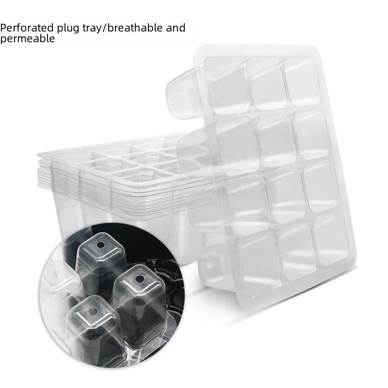 Three-Piece Breathable Seedling Box for Gardening and Transplanting