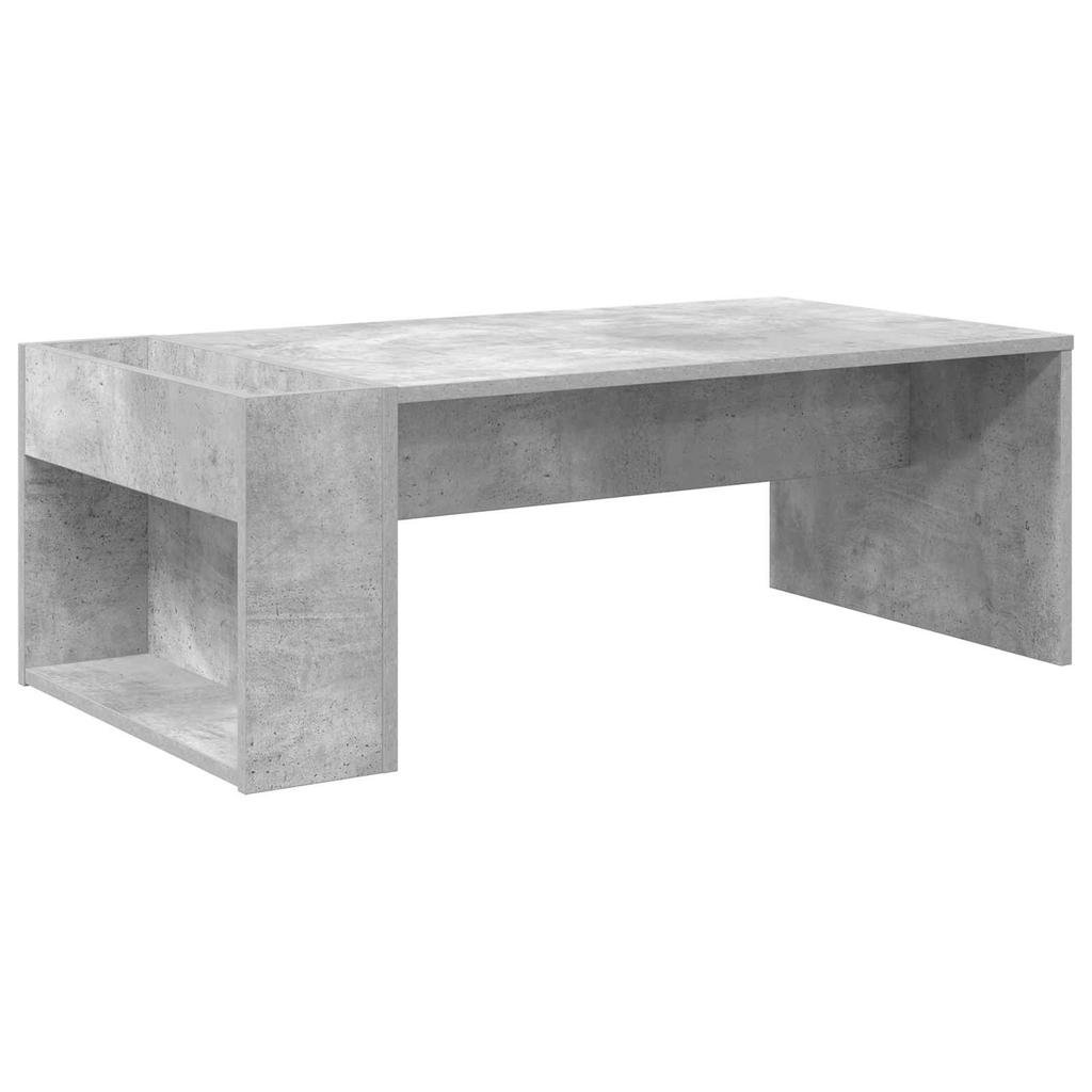 Coffee Table Concrete Grey 95 X 50 X 34 Cm Engineered Wood