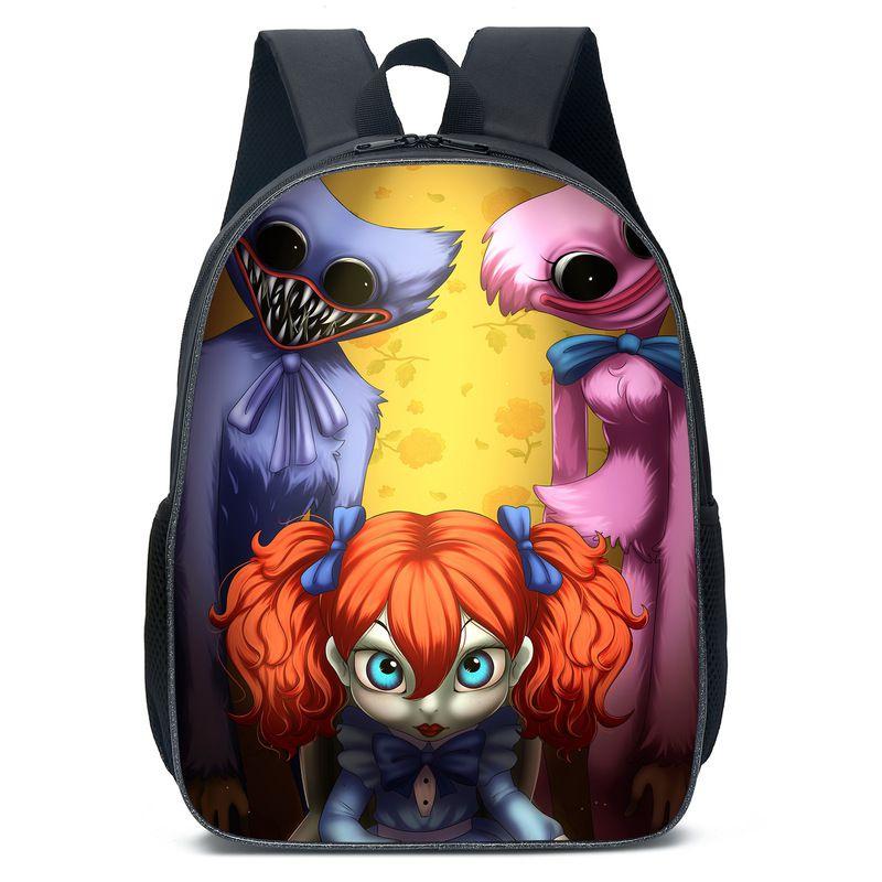 Rucsac Școlar Drăguț Poppy Playtime Pentru Băieți Și Fete Cu Capacitate Mare