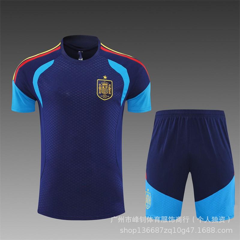 2627 Adult Short-sleeved Training Dress Italy Flamenco Emperor M Argentina Germany World Cup Jersey