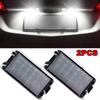 1/2pcs Error Free Car LED Number License Plate Lights For Seat Ibiza 6L Arosa Altea Cordoba MK1 MK2 Leon 1M Toledo III 2004-2009