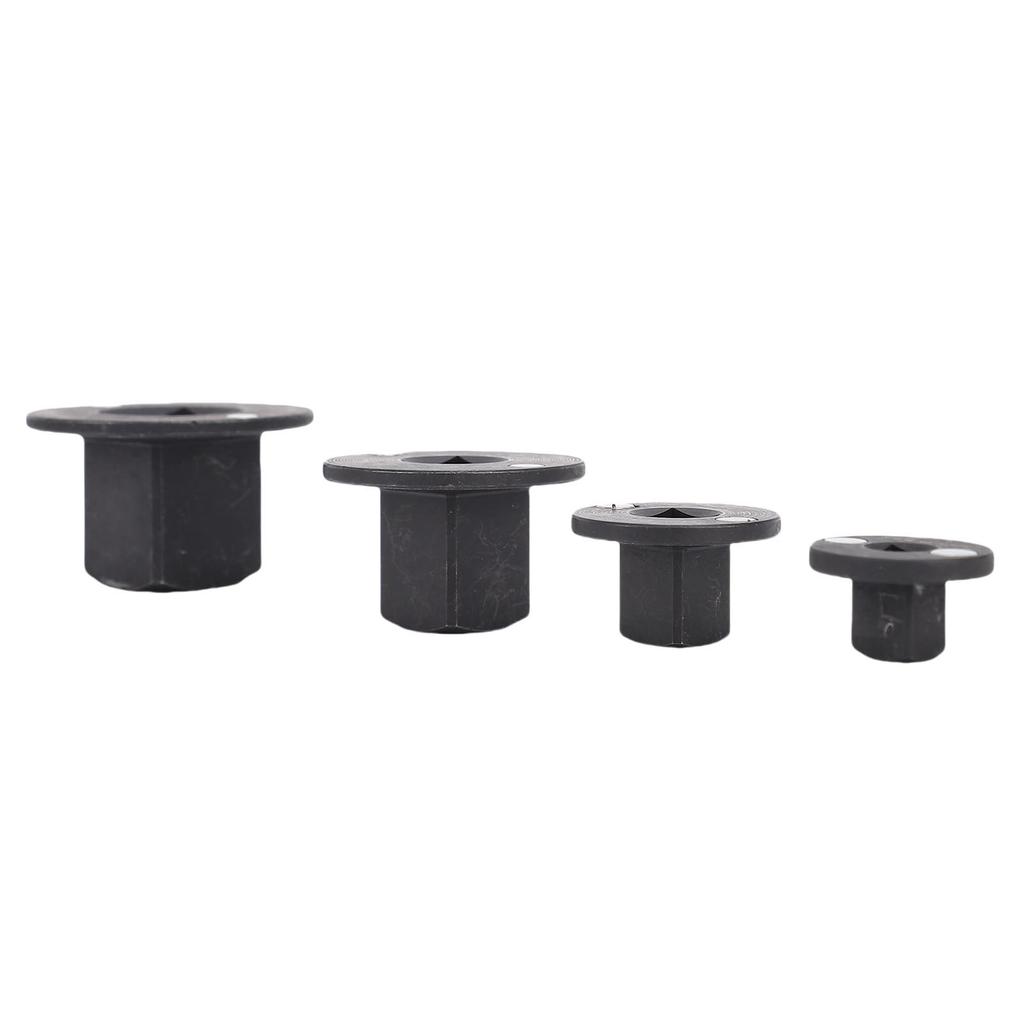 4PCS Insert Low Profile Impact Socket Adapter Set Drive Reducing 1in M 3 4in F 3 4 In M 1 2in F 1 2in M 3 8in F 3 8in M
