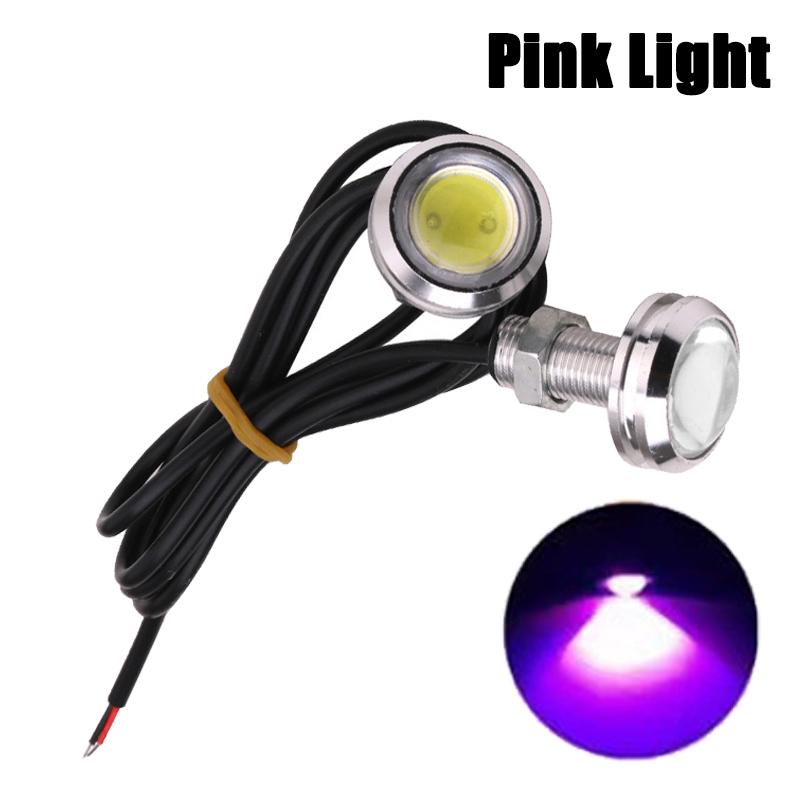 2Pcs Universal Car Motor Eagle Eye DRL Led Daytime Motorcycle Backup Reversing Parking Signal Automobiles Lamps Car Styling 12V